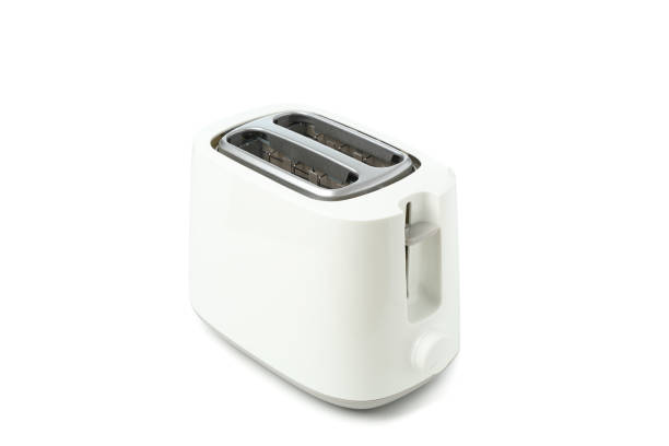 istock White toaster for bread isolated on white background 1195568663
