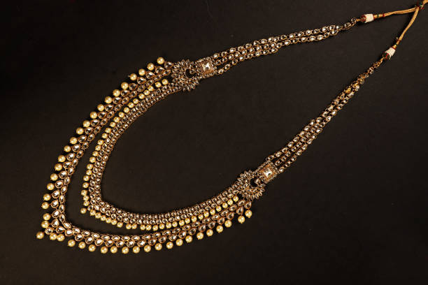 istock Indian Jewellery Necklace 1195574797