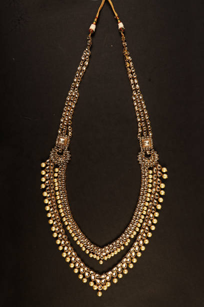 istock Indian Jewellery Necklace 1195574819
