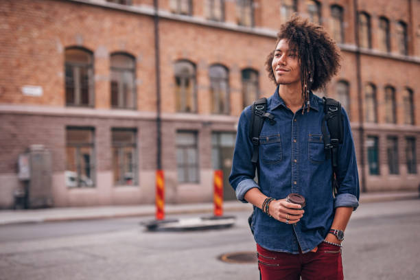 istock Young man on the street 1195581323