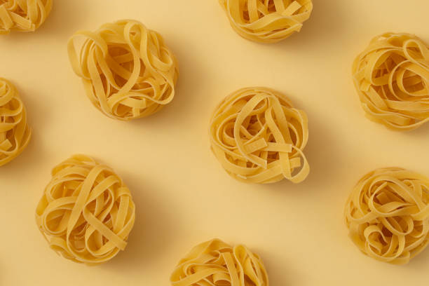 Pasta tagliatelle food pattern