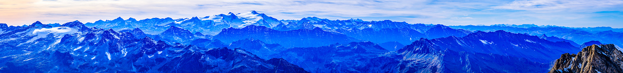 view at the kitzsteinhorn mountain in austria - photo