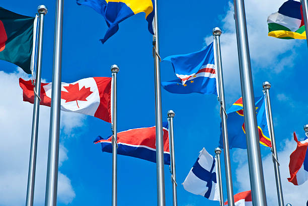 istock The flag of each country 119558804