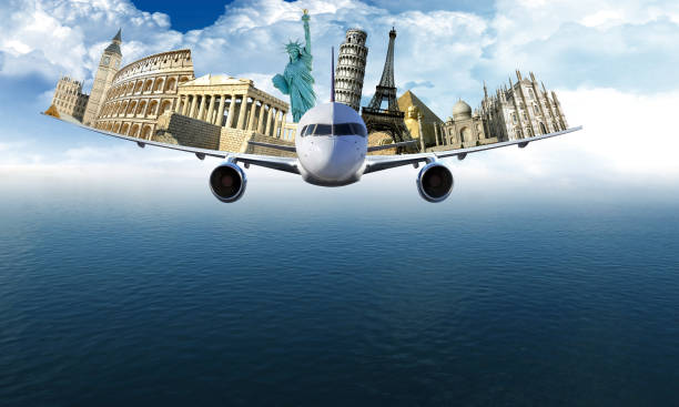istock World travel destination conceptual illustration 1195591923