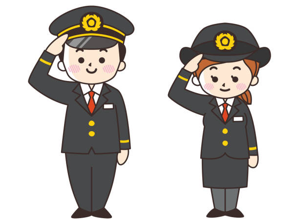 340개 이상의 철도 차장 일러스트 스톡 사진, 그림 및 Royalty-Free 이미지 - iStock