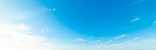 istock Blue sky and white clouds in California 1195601771