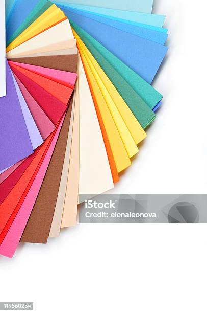 Set Di Colorato Carta - Fotografie stock e altre immagini di Campione di colore - Campione di colore, Carta, Cartone - Materiale