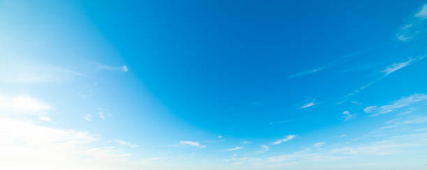 istock Small clouds and blue sky in Southern California 1195602566
