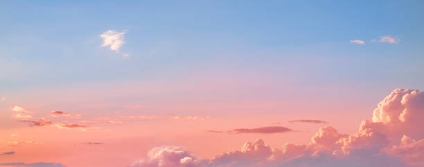 istock Beautiful sunset sky. Dramatic colorful clouds after sunset. Nature backgrounds. 1195607442