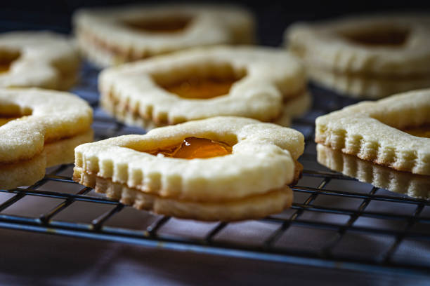 istock Heart shaped cookies 1195609354