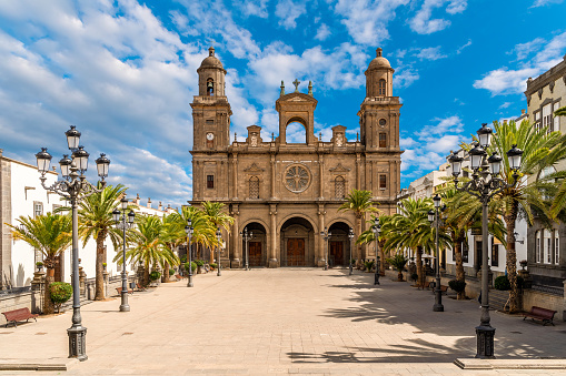 Landscape with Cathedral in Las Palmas