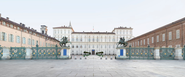 Royal Palace of Turin or Palazzo Reale at dusk XXXL