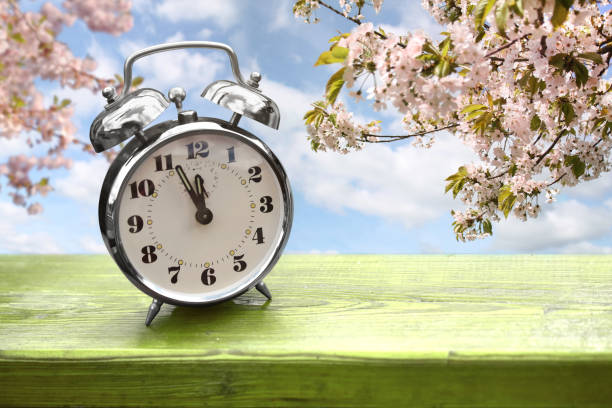 istock alarm clock spring new Year holidays urgent school 1195625127