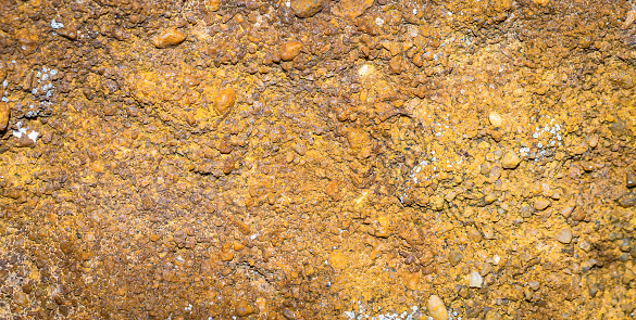 texture of red sandstone cliffs