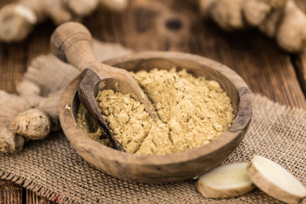 istock Fresh Powdered Ginger as detailed close-up shot (selective focus) 1195626282