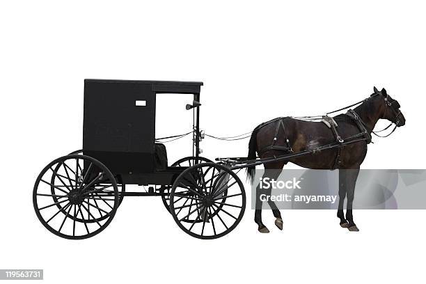 Amish Transport Stock Photo - Download Image Now - Carriage, Amish, Horse Cart