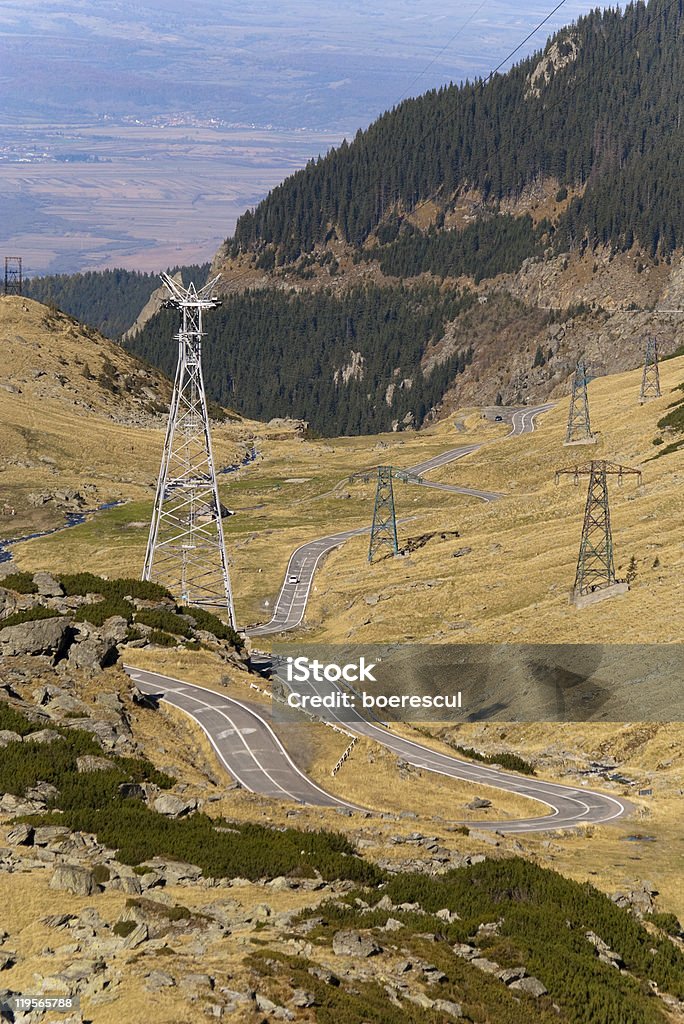 großer Höhe Straße - Lizenzfrei Asphalt Stock-Foto