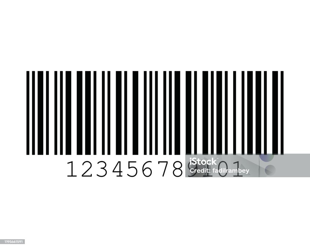 Bar Code Standard Interleaved 2 Of 5 Barcode Standards Stock Illustration - Download ...