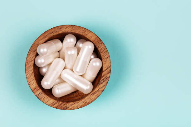 istock Collagen in capsules 1195662324