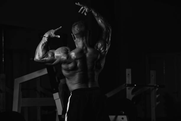 istock Mature Bodybuilder Standing In The Gym 1195663696