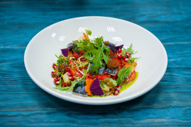 istock Escabeche fish dish with caviar 1195666835