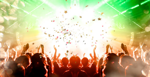 istock Music festival crowd 1195669443
