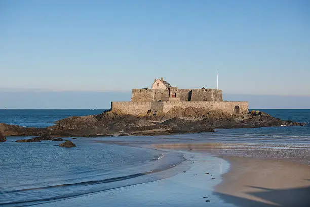 Photo of Fort National in Saint Malo (France)