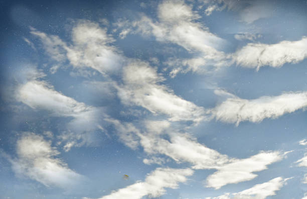 istock Beautiful Shot of a Cloud With Clear Blue Sky 1195673905