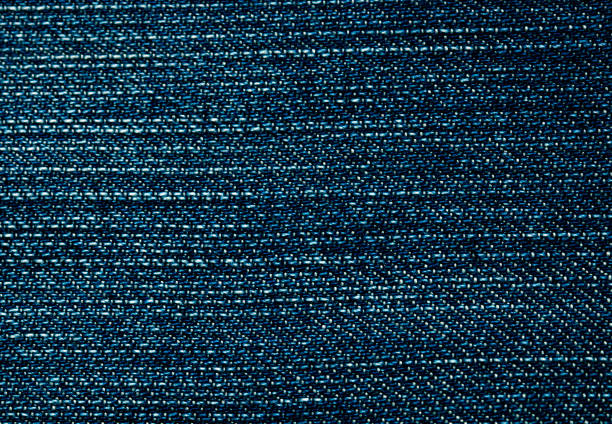 istock Blue and white jean fabric texture and background 1195678766
