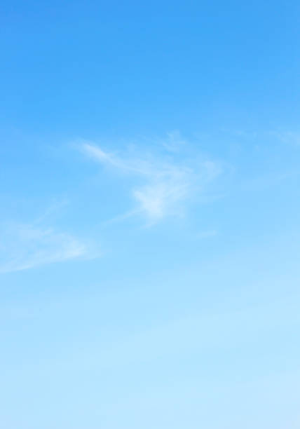 istock Beauty white cloud and clear blue sky in sunny day texture background 1195678768