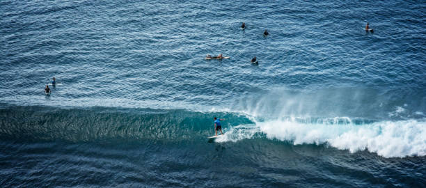 istock Surfers In Maui Hawaii 1195680671
