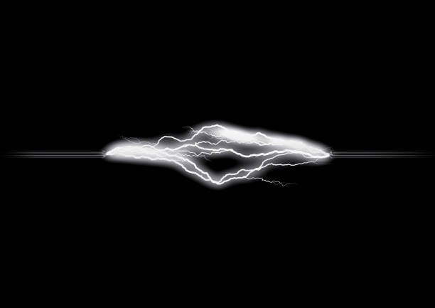 Image of chemical experiment generating plasma discharge