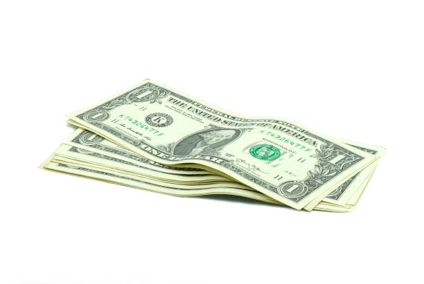 istock dollar, USA on isolated White Blackground exchange concept 1195683204