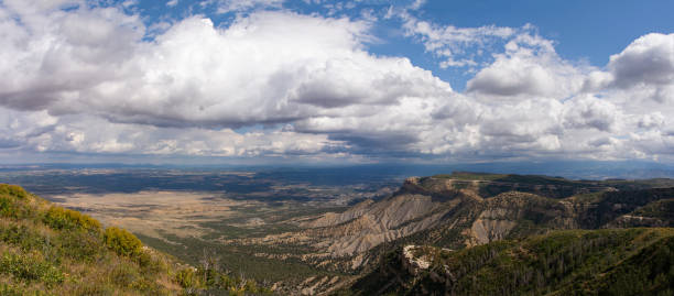 istock Mesa Verde Park Point Valley View Panorama 1195683215