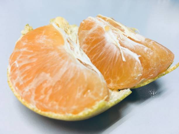 istock Peeled oranges are very tasty. 1195686714