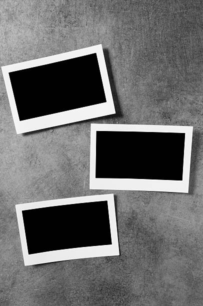 istock Designer concept - blank photo frames for your photos 119568689