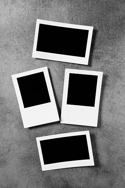 istock Designer concept - blank photo frames for your photos 119568695
