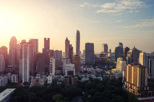 istock skyline bangkok on top roof 1195687449