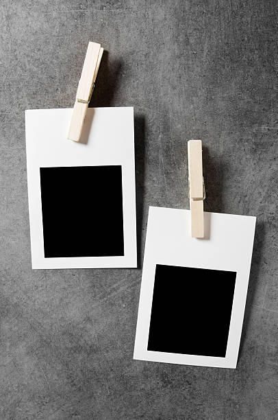 istock Designer concept - blank photo frames for your photos 119568814