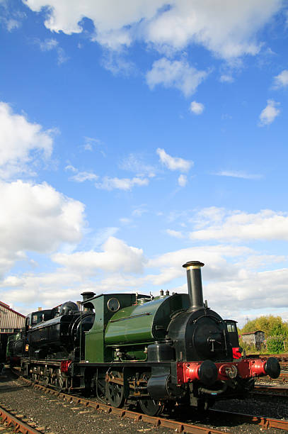istock Vintage Locomotive Steam Train 119569273