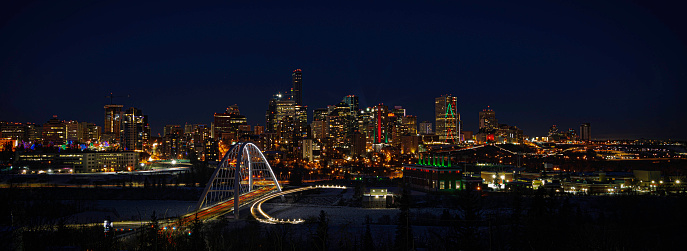 Taken on a chilly December evening in Edmonton, Alberta, Canada.