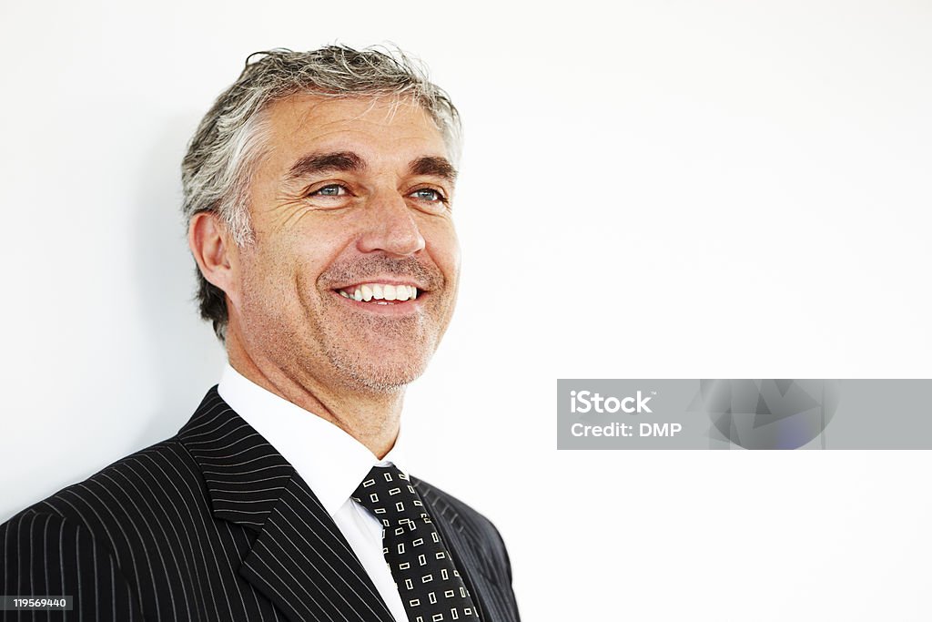 Крупным планом на красивые зрелые бизнесмен - Стоковые фото 40-49 лет роялти-фри