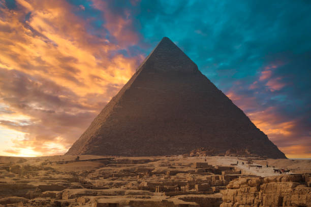 istock pyramids of Giza, in Egypt. 1195695341