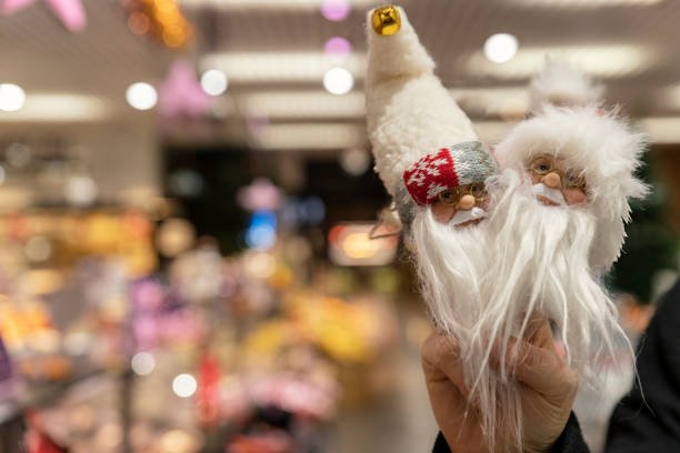 Santa Claus, Puppet, Christmas, Shopping, Backgrounds