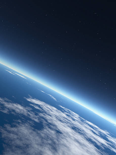 istock Photograph of an ocean on earth from outer space 119570581