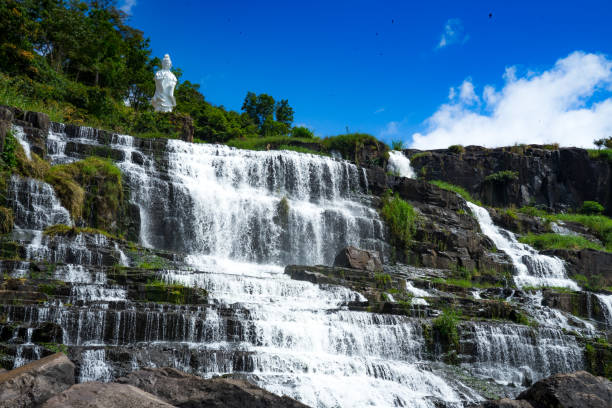 istock Amazing Pongour waterfall in Vietnam, 1195705959