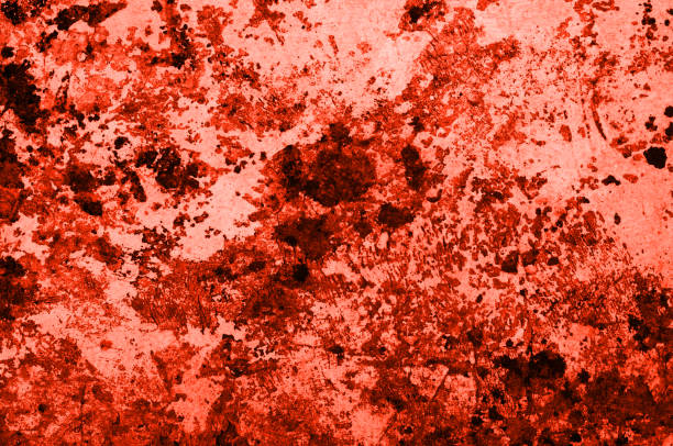 istock old plaster toned Red lush lava color trend 2020 1195716339