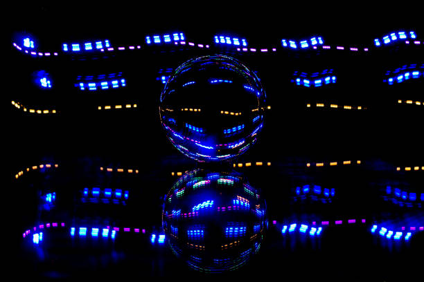 istock long exposure light painting experiment with lens ball 1195718123