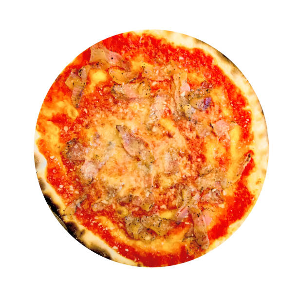 traditional Tarte flambée in Alsace