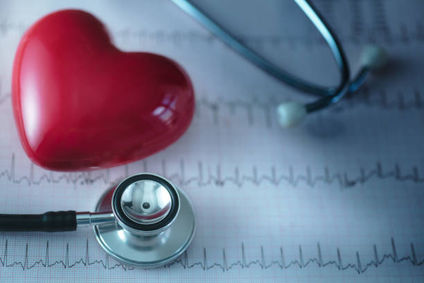 istock Heart, stethoscope and EKG 1195729475